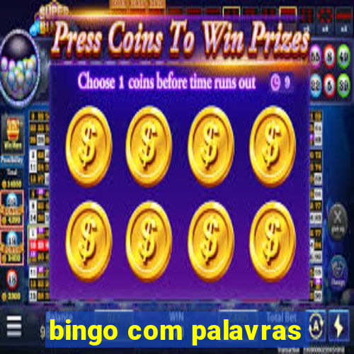 bingo com palavras