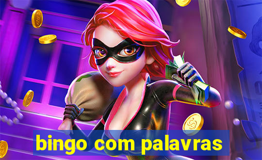 bingo com palavras