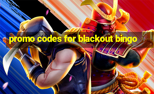 promo codes for blackout bingo