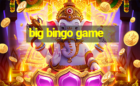 big bingo game