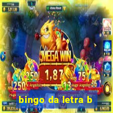 bingo da letra b