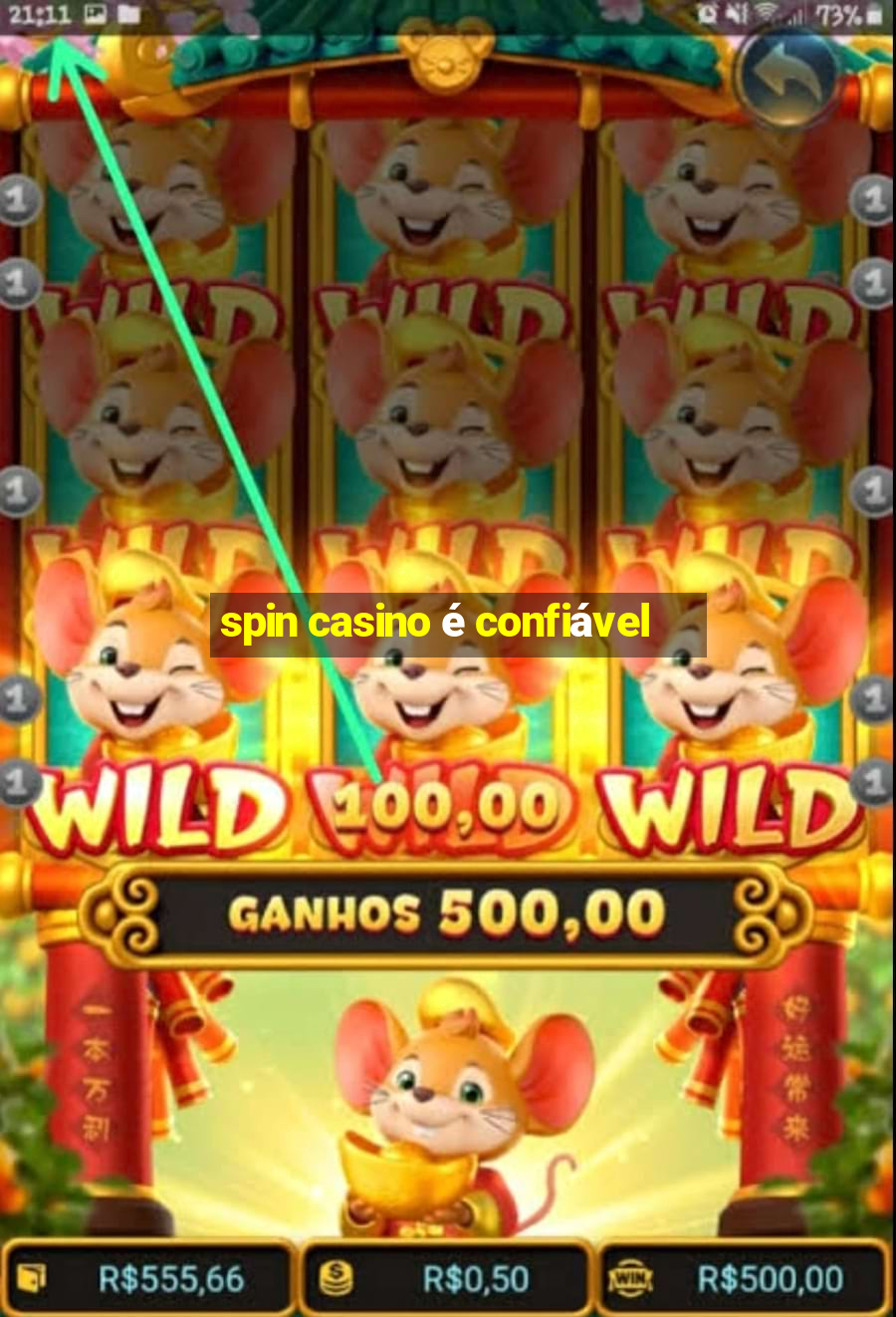 spin casino é confiável