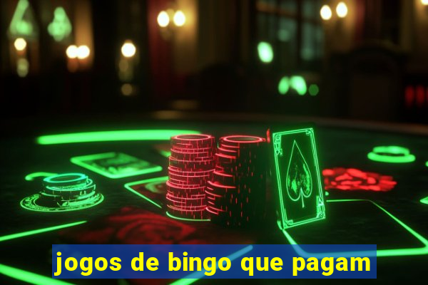 jogos de bingo que pagam