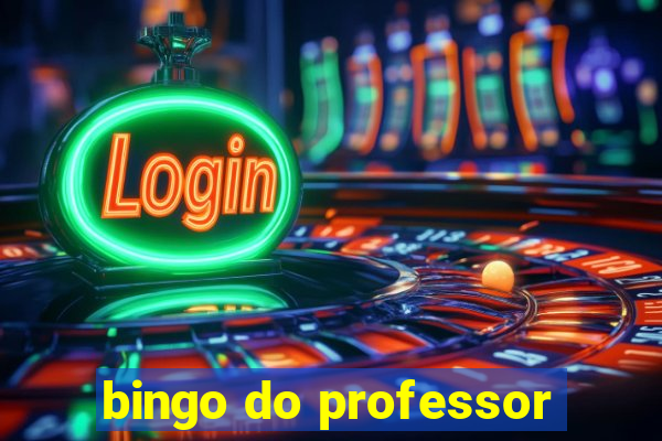 bingo do professor