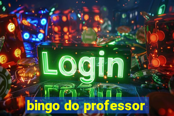 bingo do professor