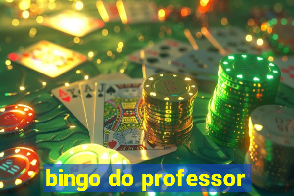 bingo do professor