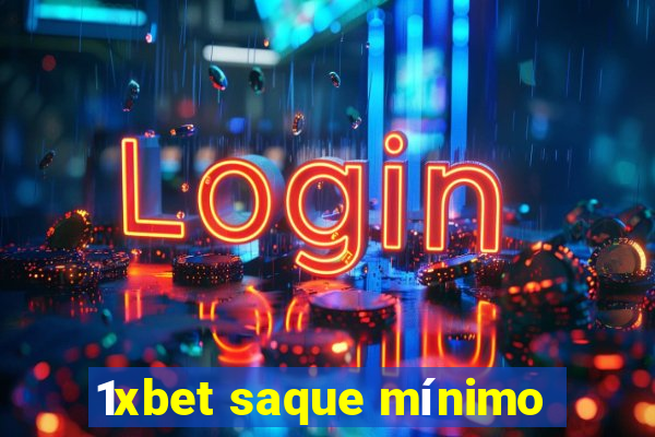 1xbet saque mínimo