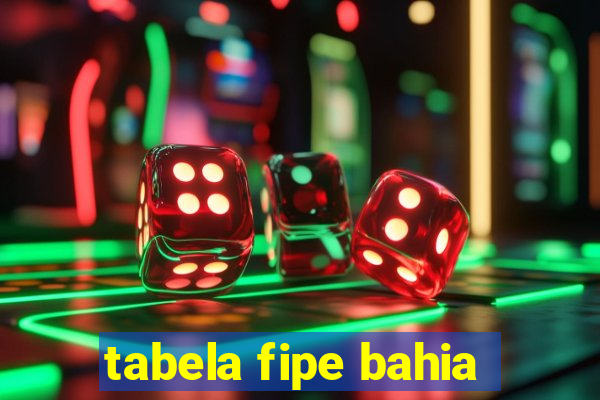 tabela fipe bahia