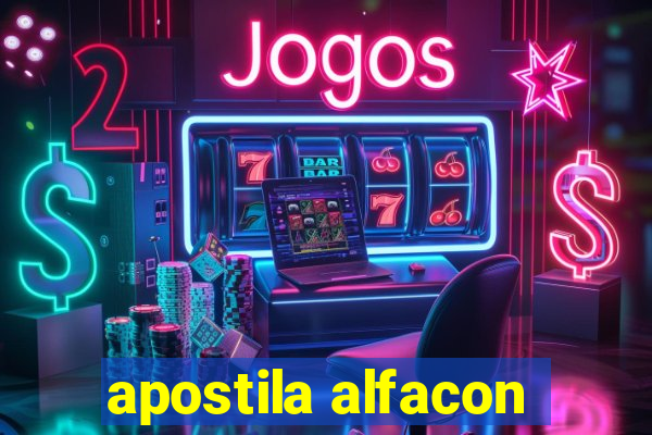 apostila alfacon