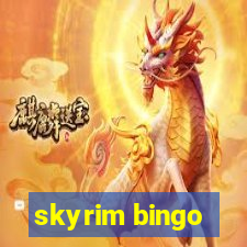 skyrim bingo