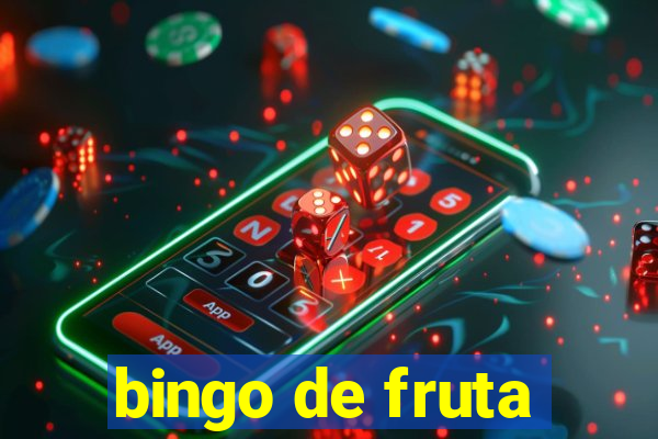 bingo de fruta