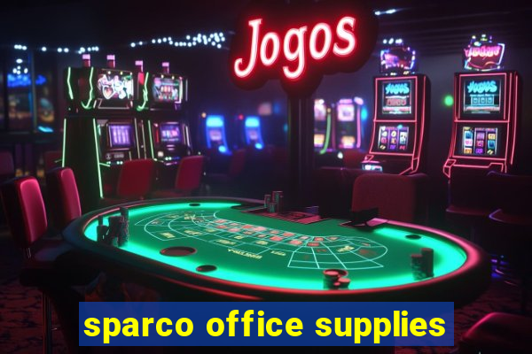 sparco office supplies