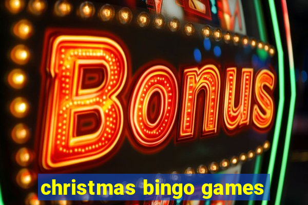 christmas bingo games