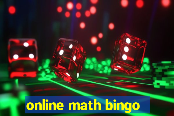 online math bingo