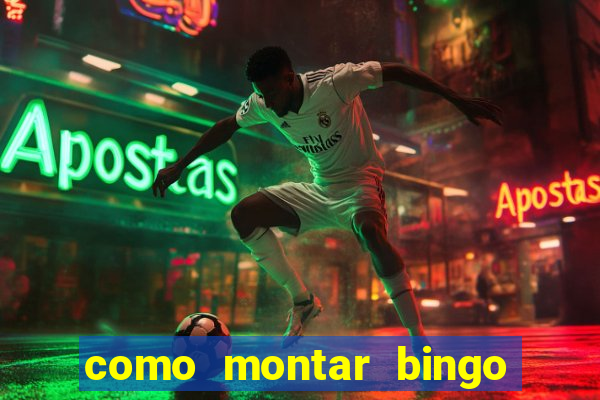 como montar bingo brinquedos toia