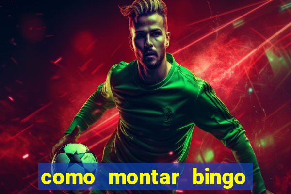 como montar bingo brinquedos toia