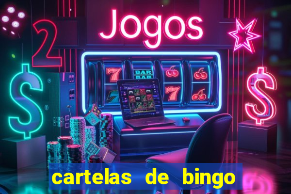 cartelas de bingo para chá de bebê