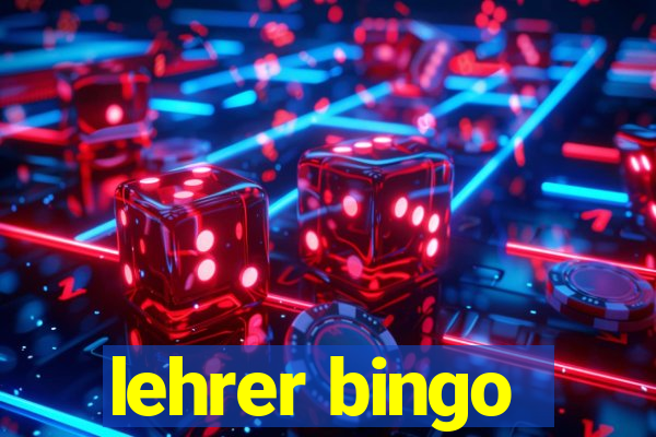 lehrer bingo