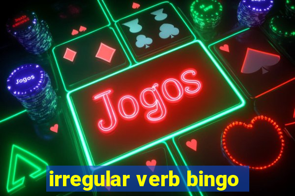 irregular verb bingo