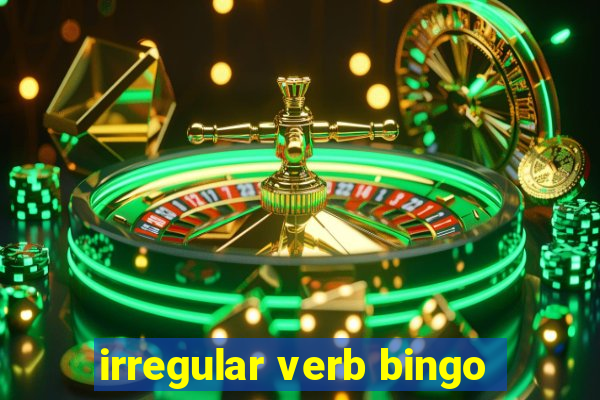 irregular verb bingo