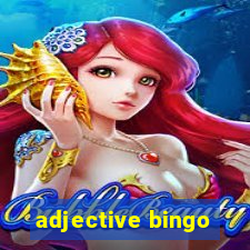 adjective bingo