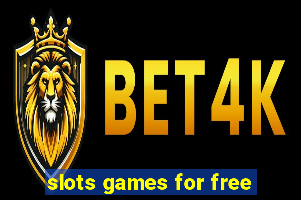 slots games for free