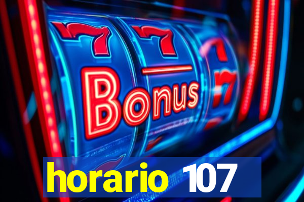 horario 107