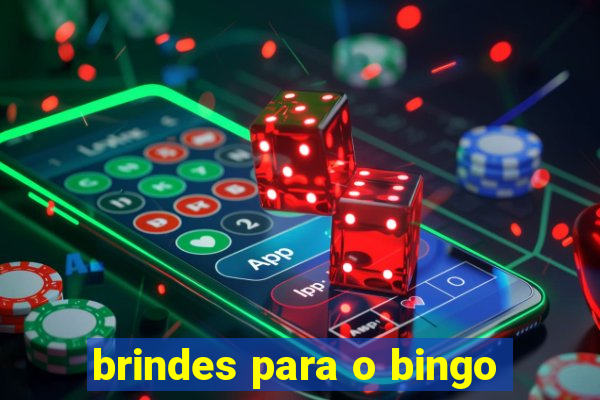 brindes para o bingo