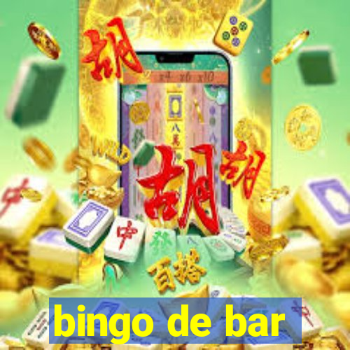 bingo de bar