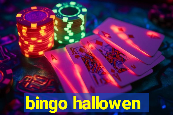 bingo hallowen