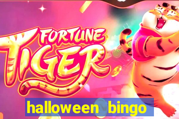 halloween bingo games for kids