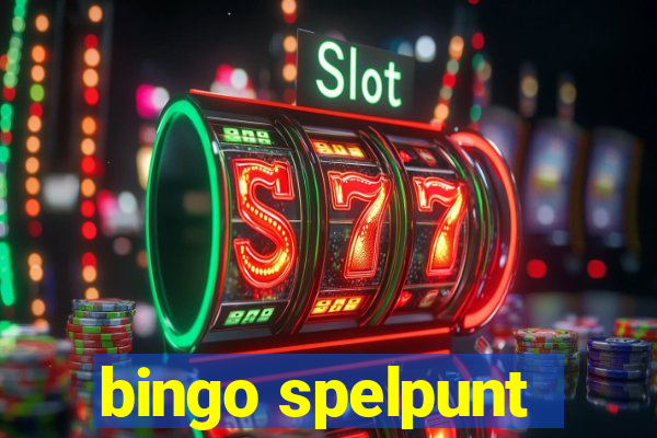 bingo spelpunt