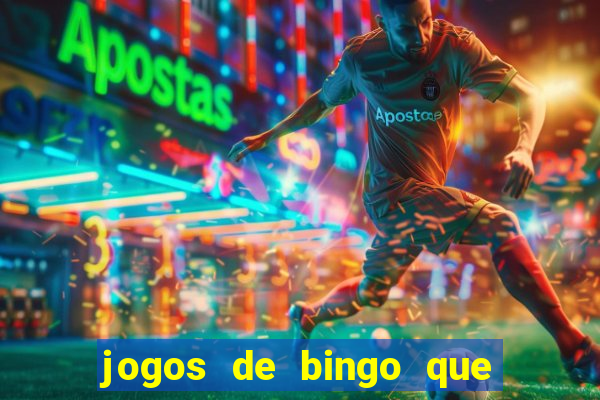 jogos de bingo que ganha dinheiro no pix