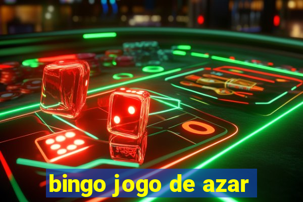 bingo jogo de azar