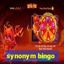 synonym bingo