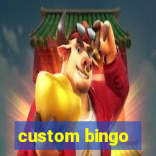 custom bingo