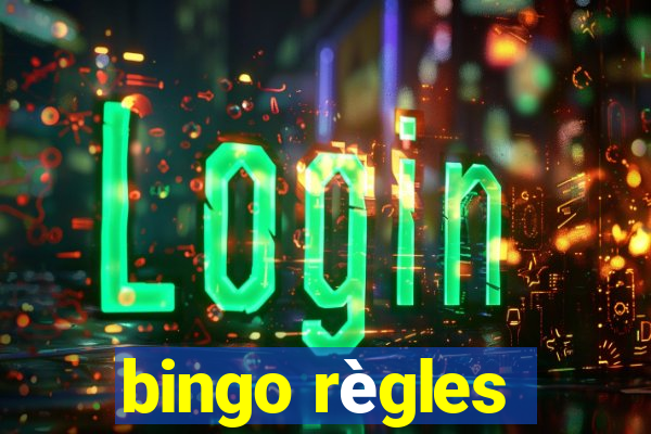 bingo règles