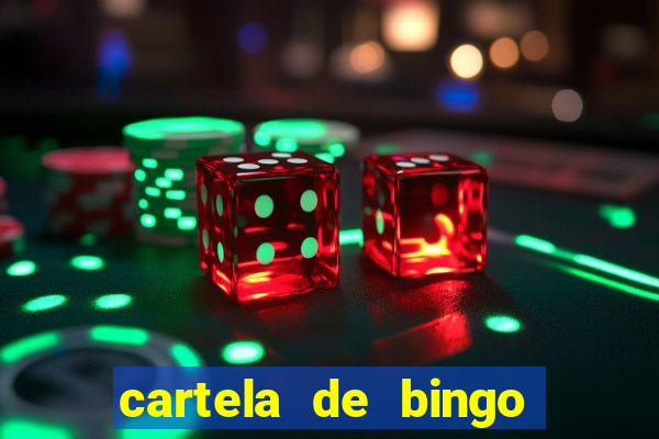 cartela de bingo ate 75