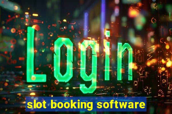 slot booking software