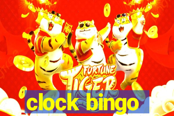 clock bingo