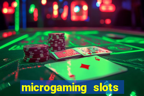 microgaming slots free play