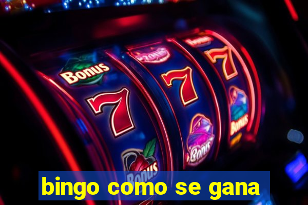 bingo como se gana