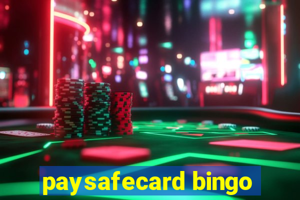 paysafecard bingo