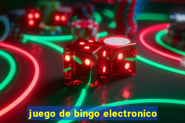 juego de bingo electronico