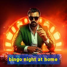 bingo night at home