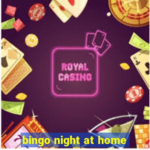 bingo night at home