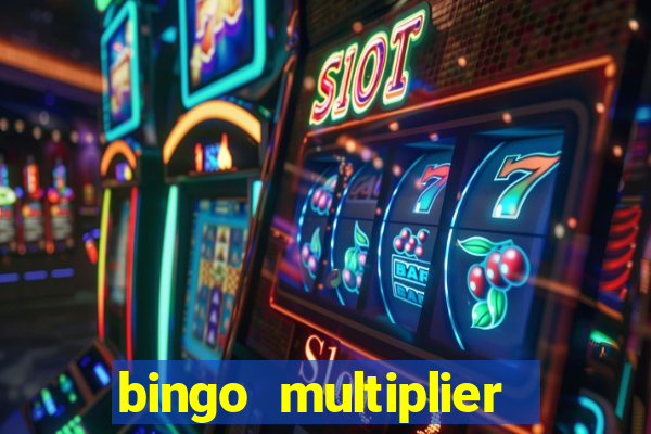 bingo multiplier scratch card