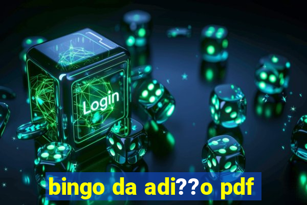 bingo da adi??o pdf