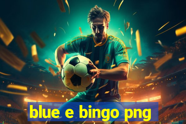 blue e bingo png