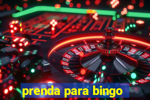 prenda para bingo